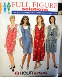 7162 2 HR STRT-FLARE JUMPER LENGTHS POCKET OR NOT PATTERN 26-32W